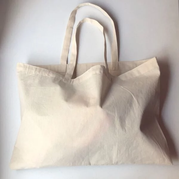 Tote bag ancha extra grande de manta