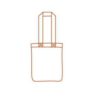 Bolsas rectangulares planas